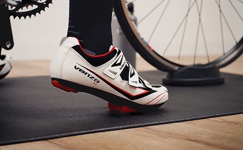 CyclingDeal Bike Trainer Floor Mat - Compatible with Indoor Exercise Stationary Bike Treadmill Elliptical Waterproof Gym Flooring Equipment - Indoor Cycle Stepper - Soft 30" x 60" (76 x 153cm)