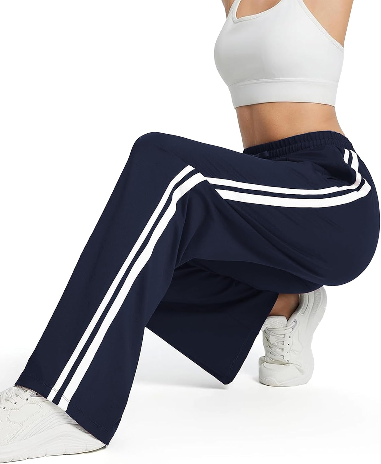 Tapata Women's Track Pants - Loose Straight Leg Jogging Sweatpants for Athletic Comfort | Multiple Inseams