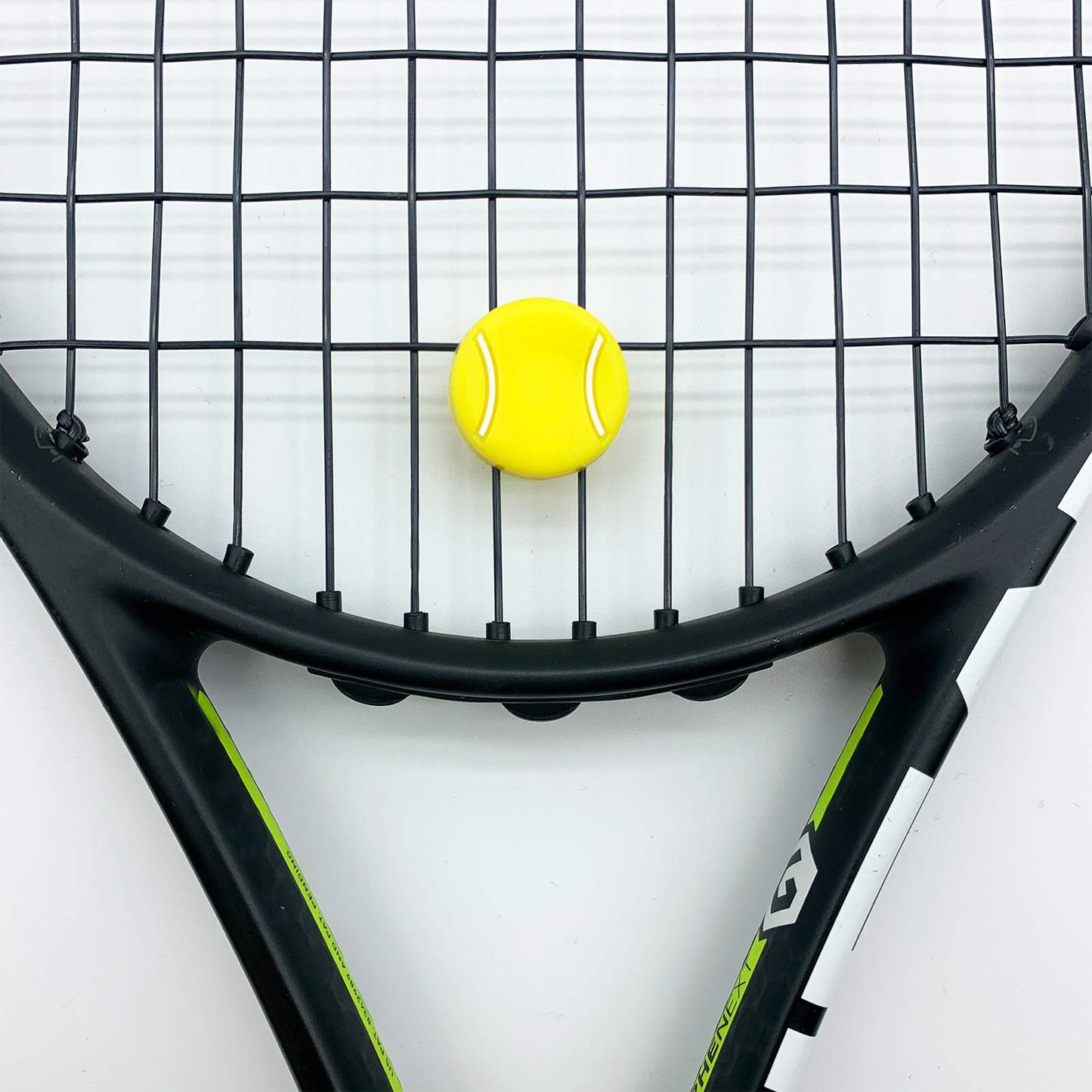 Tannius Tennis Racket Vibration Dampener, Racket String Shock Absorber, Great Tennis Gift (1 Yellow, 1 White, 1 Red, 1 Blue)