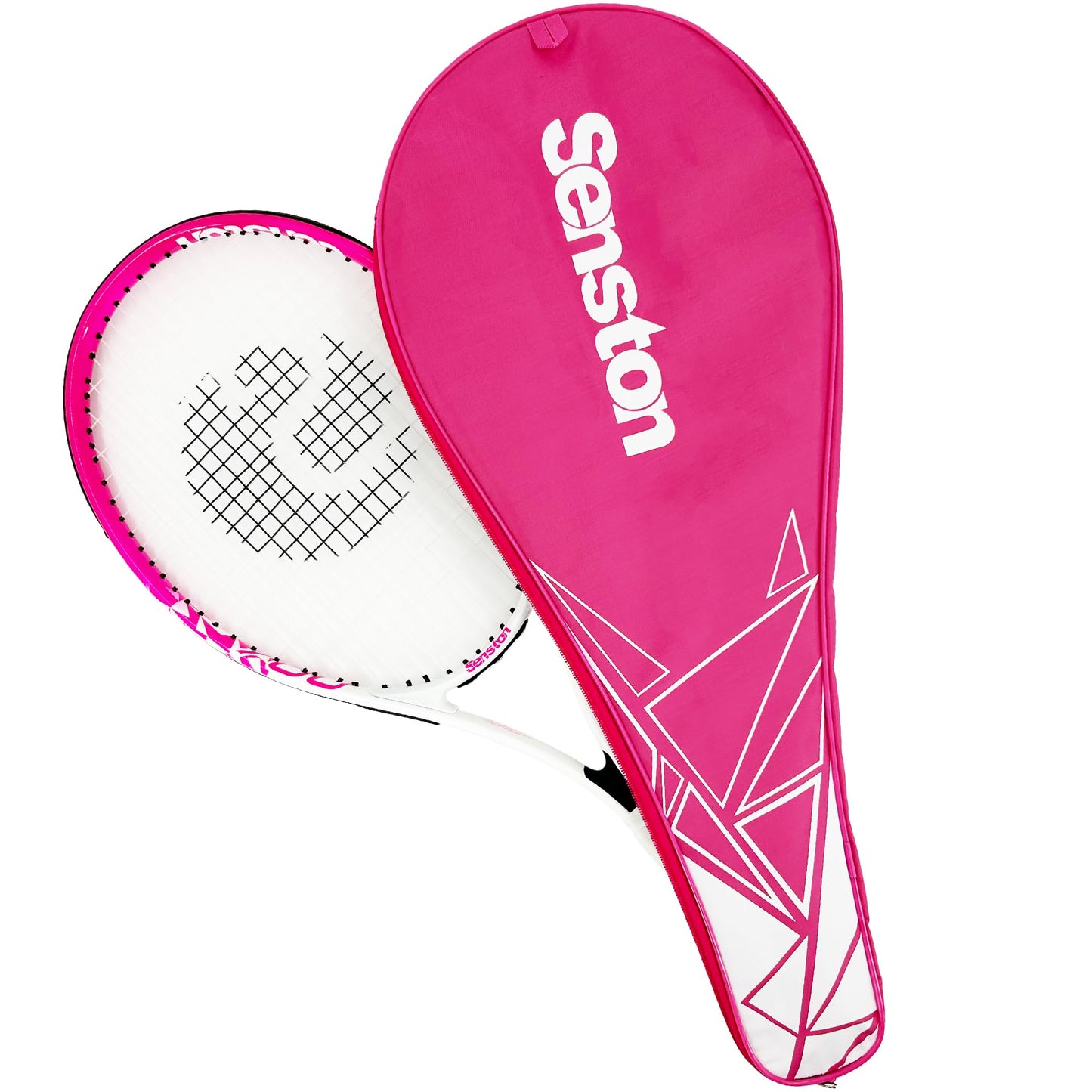 Senston Unisex Tennis Racket Cover Single Tennis Racket Bag with Adjustable Shoulder Strap