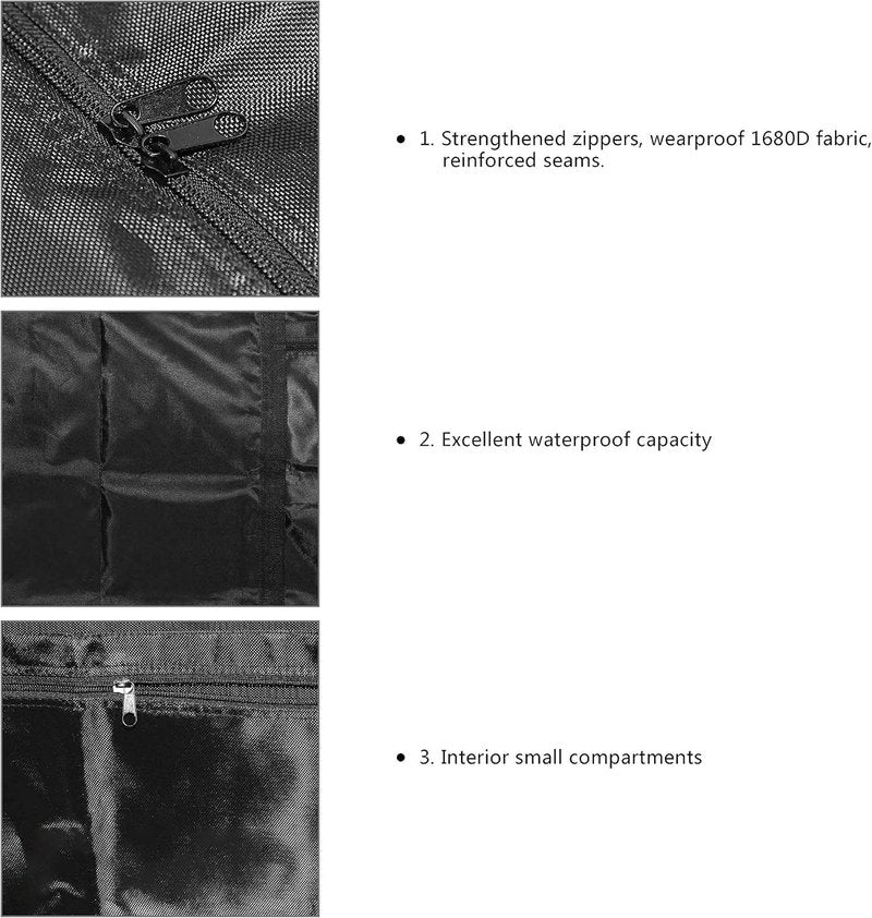 Kinpit Bike Travel Bag,Folding Bike Bag Waterproof Bike Storage Bag for 26-29inch Bike,Cycling Transport Carry Bag