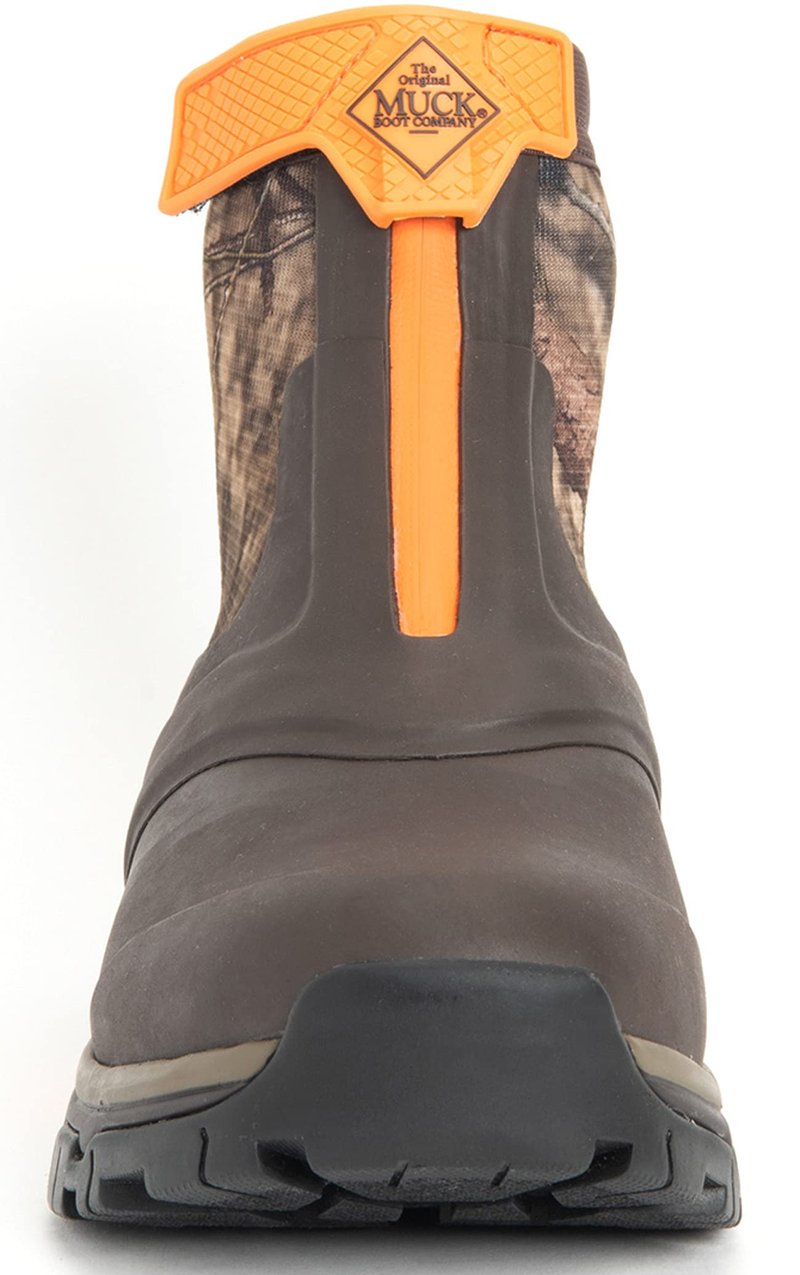 MUCK Men's Apex Mid Zip Ankle Boot, Black, Size 14(M)