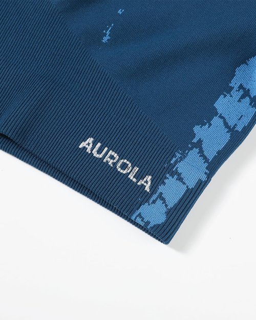AUROLA Seamless Workout T-Shirts for Women - Short Sleeve Crop Top | Ideal for Gym & Yoga