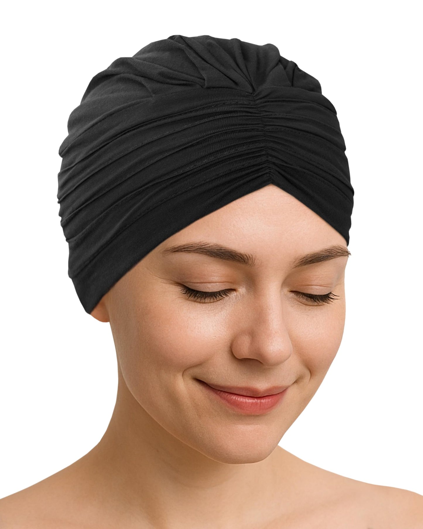 CAPLORD Elegant Head Scarf for Women with Cancer - Soft Chemo Headwear, Turban Hats, Head Coverings & Caps - Breathable Bamboo Head Wraps for Chemo Patients - Stylish Hair Loss Solution