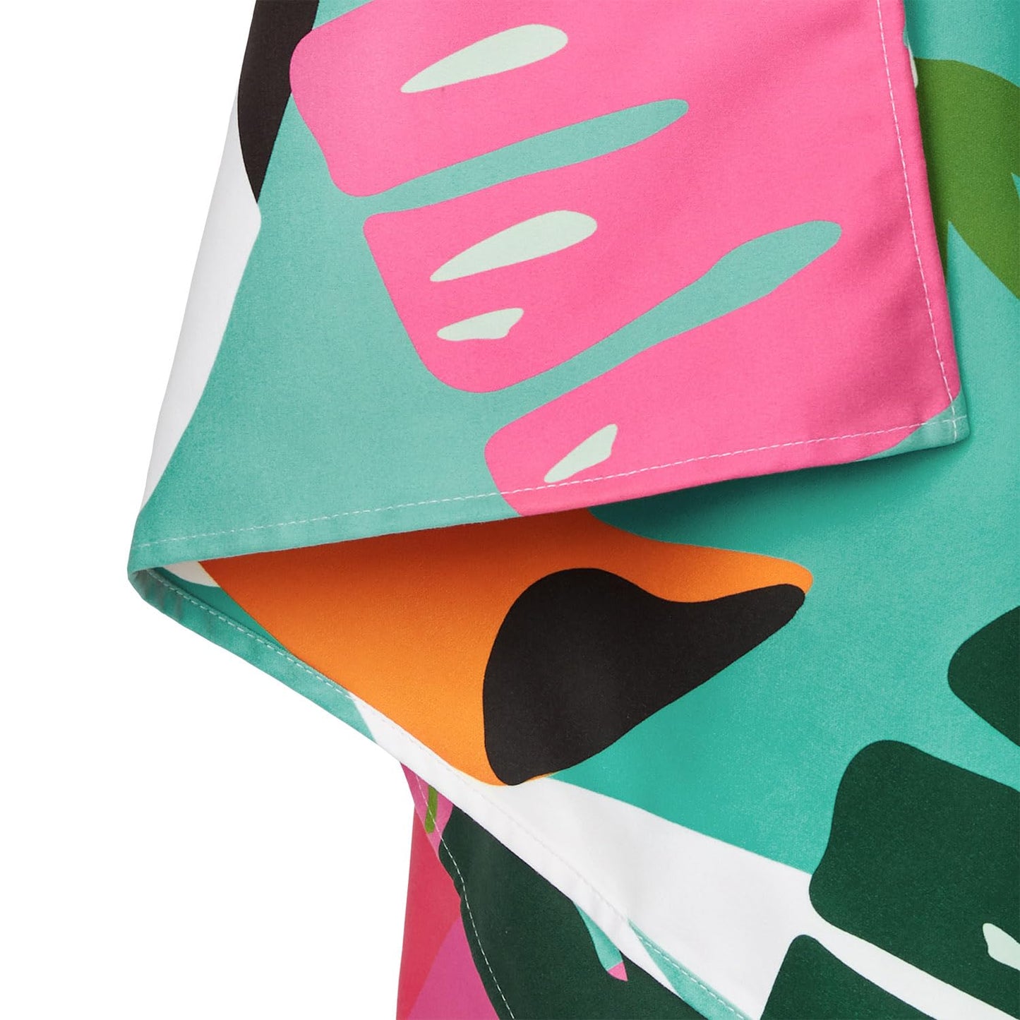 Dock & Bay Beach Towel - Quick Dry, Sand Free - Compact, Lightweight - 100% Recycled - Includes Bag - Wild Things - Extra Large (200x90cm, 78x35)