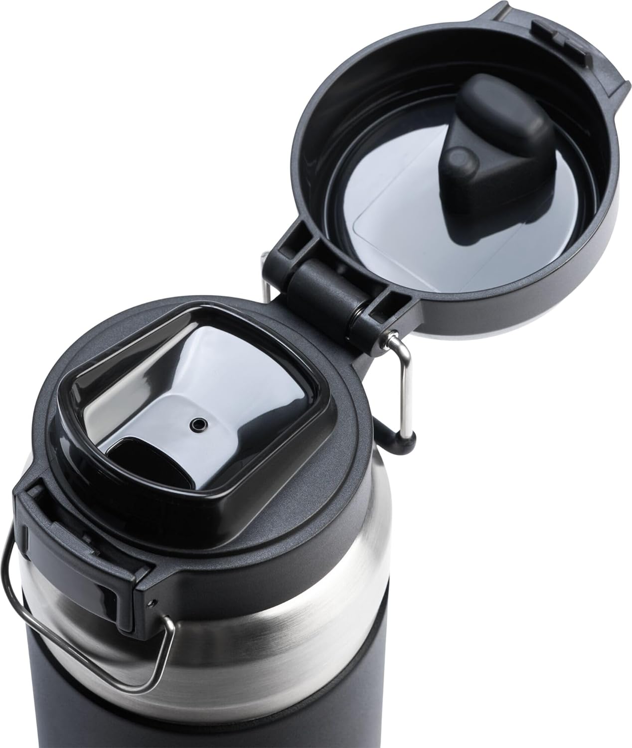 Stanley Quick Flip GO Water Bottle 36 oz - Insulated, Leakproof, BPA-Free | Perfect for Travel & Sports | Black