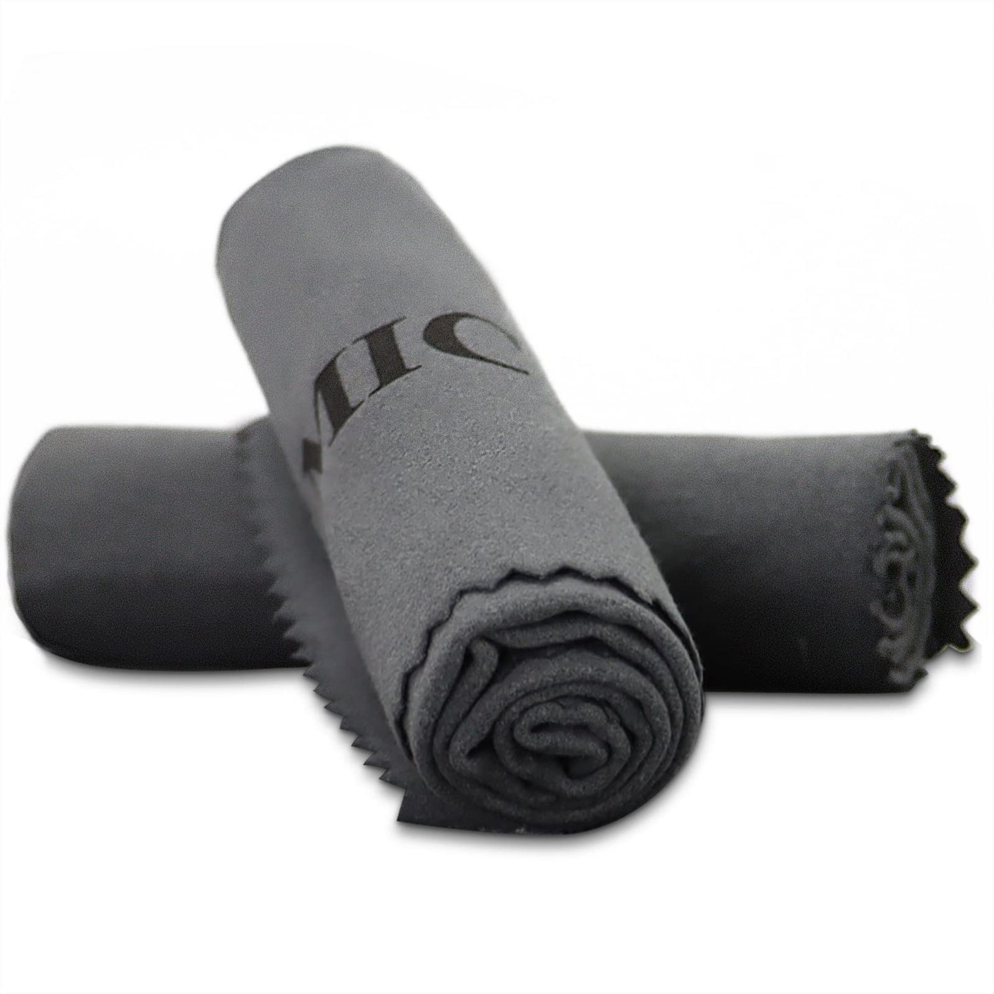 2 Pack Silicon Gun Cleaning Cloth, Lint-Free Microfiber Gun Cloth, 12" x 12" Large Cleaning Wipes, Polishing Rag for Firearms, Reel, Knives, Tool, Sporting Equipment, Precision Instruments