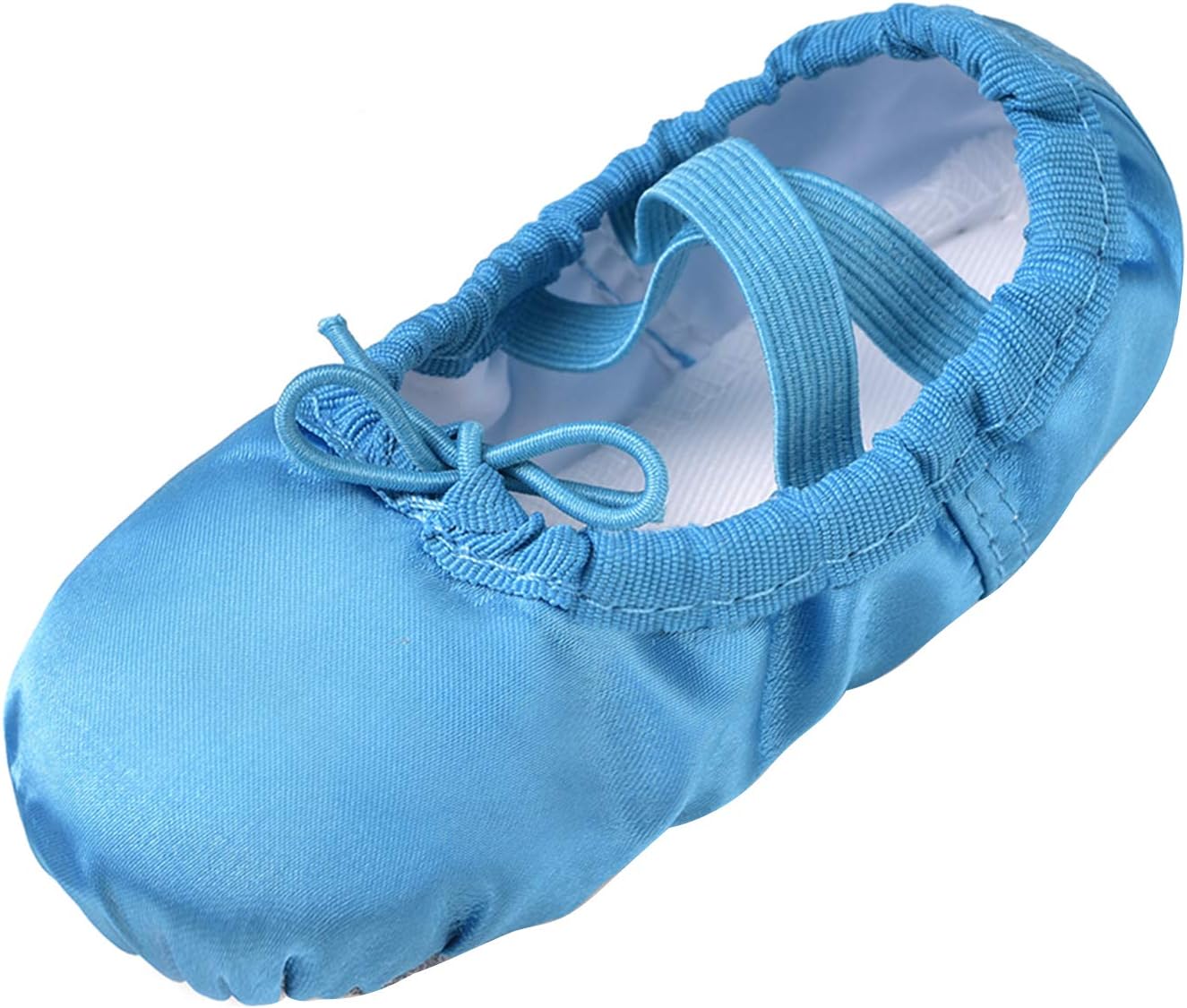 Stelle Ballet Shoes for Girls - Satin Ribbon Dance Slippers | Toddler to Big Kids Sizes