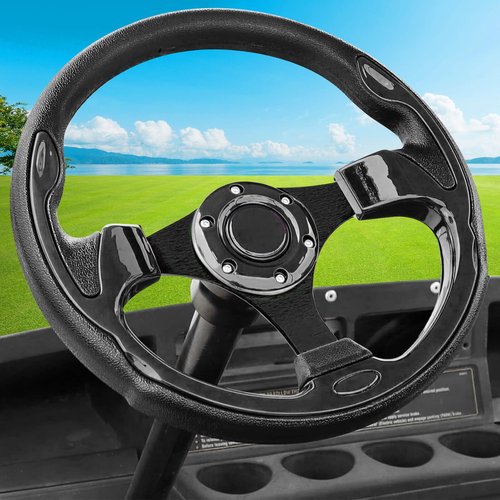 EZGO Golf Cart Adapter and Golf Cart Steering Wheel