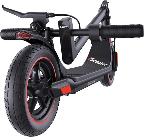 iScooter Electric Scooter - High-Power 500/650W Motor | 18 Miles Range, 22 MPH Top Speed, Foldable Design