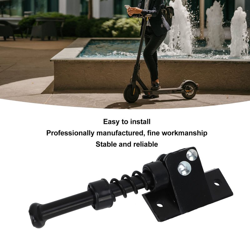 Kadimendium Electric Scooter Kickstand, Aluminum Alloy Scooter Parking Stand Bracket Professional Robust for Electric Scooter Spare Parts for Parking