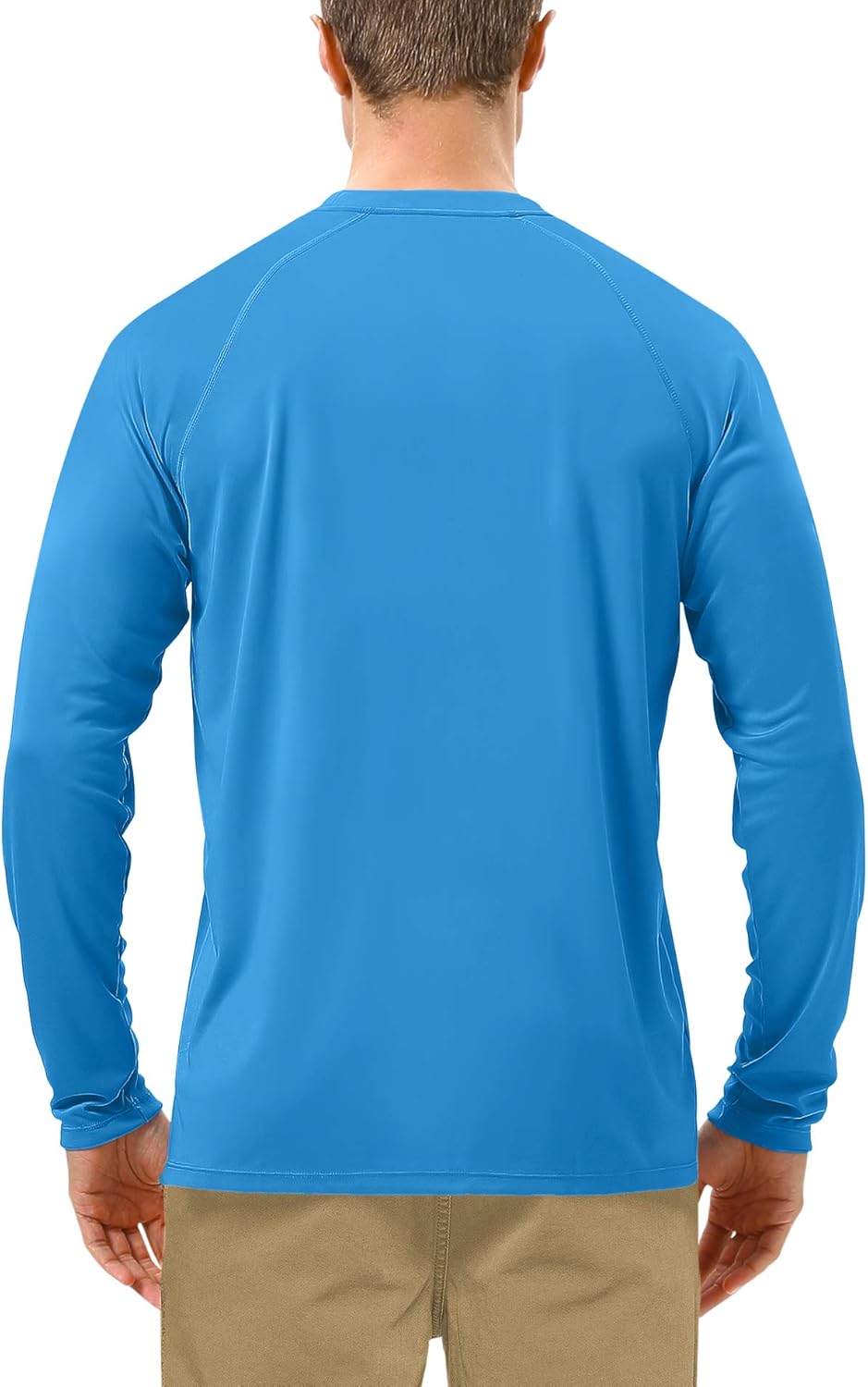 Roadbox UV Sun Protection Shirt - Men's Long Sleeve SPF 50+ Rash Guard for Outdoor Activities
