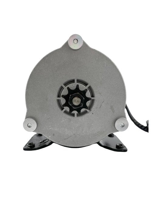 AlveyTech Heavy Duty 36 Volt 500 Watt Electric Motor for The Razor Crazy Cart XL (Versions 1+) - Replacement MY1018E-D Watt Motors with 9-Tooth Chain Sprocket and Mounting Bracket (W25143401030)