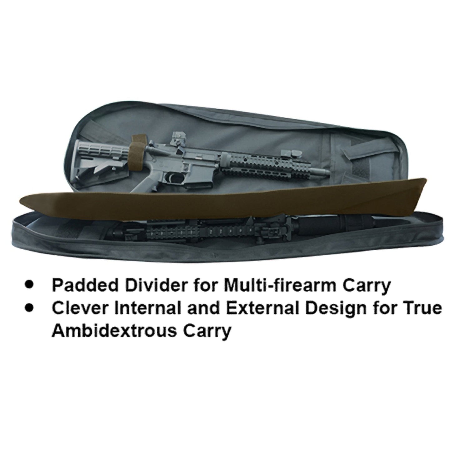 UTG ABC Sling Pack 30" Multi-Firearm Case w/Electric Blue