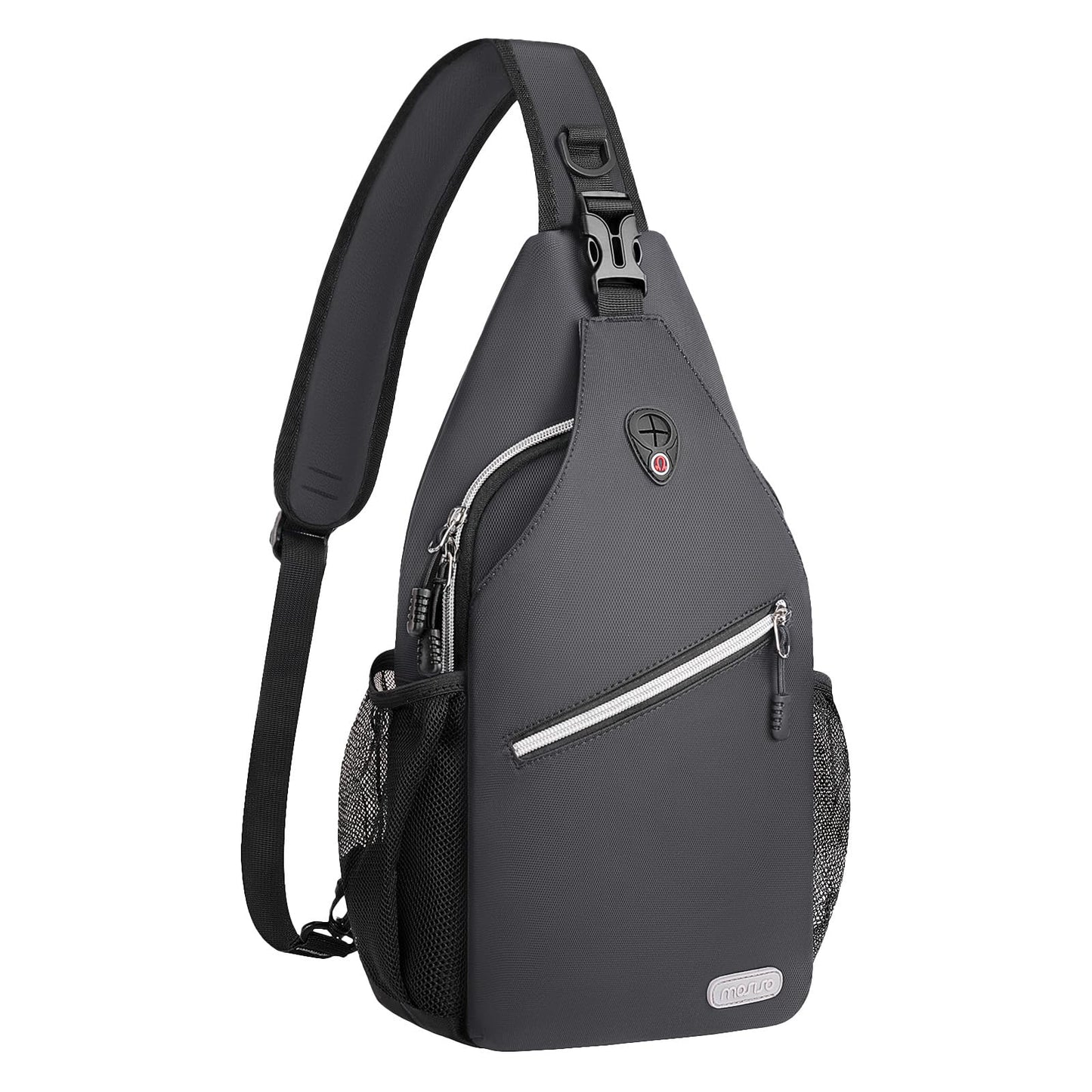 MOSISO Small Sling Bag for Men, Crossbody Shoulder Chest Daypack Bag
