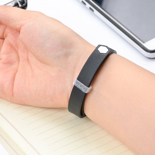 AIUNIT Compatible Flex 2 Band, Replacement for Flex 2 Accessory Bands Fashion Sport Fitness Wristbands w/Fastener Clasp for Flex 2 12 Pack Men Women Small No Tracker
