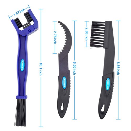BOBILIFE Bike Cleaner Tools, Chain and Gear Cleaning Brush Maintenance Kit for Bike & Motorcycle