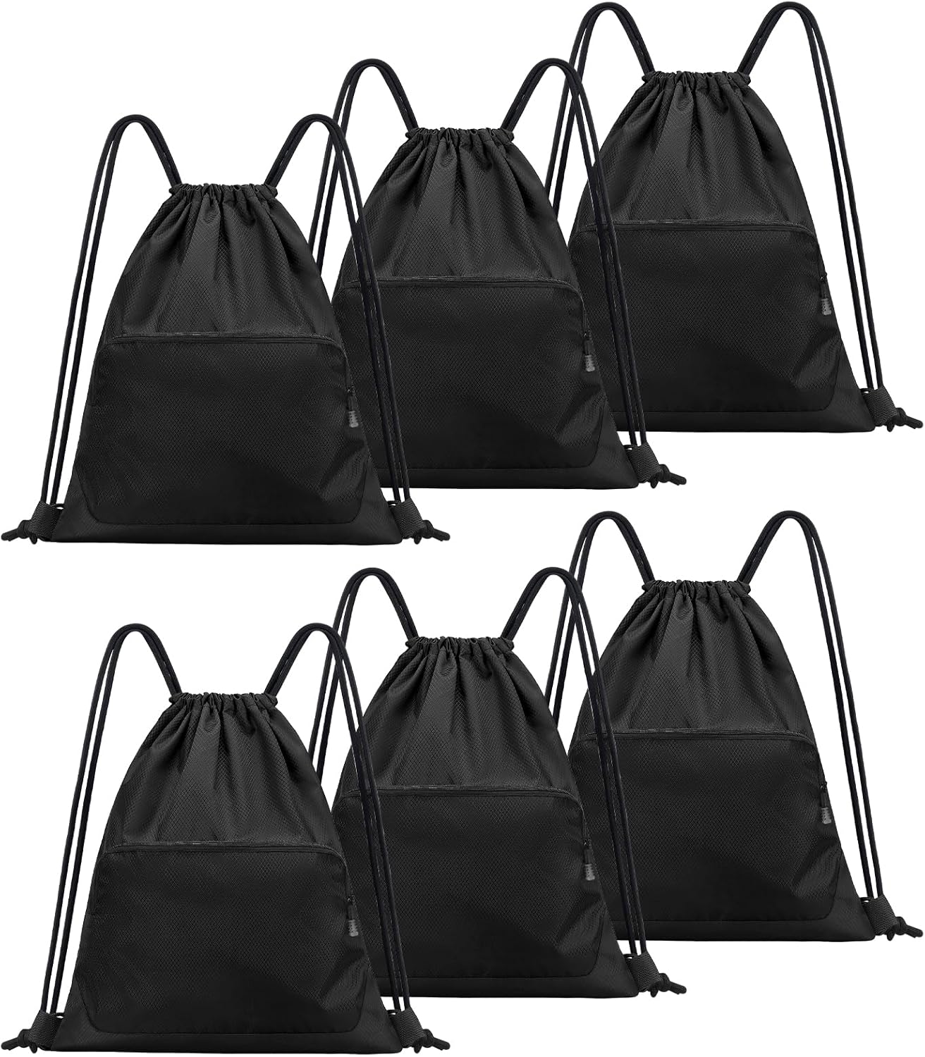 Skiennix Sports Gym Drawstring Backpack - Reusable Cinch Bag for Basketball & Soccer | Durable Design
