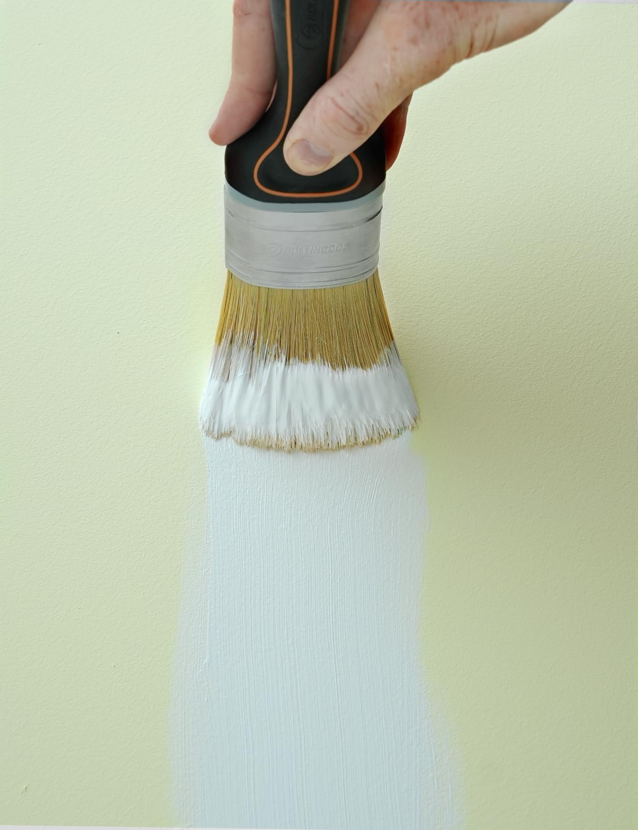 ROLLINGDOG Chalk Paint Brush - 2.4 inch Paint Brush,Chalk Paint Wax Brushes for Furniture Painting,Wood Stain Brush,DIY Painting,Washable Reusable