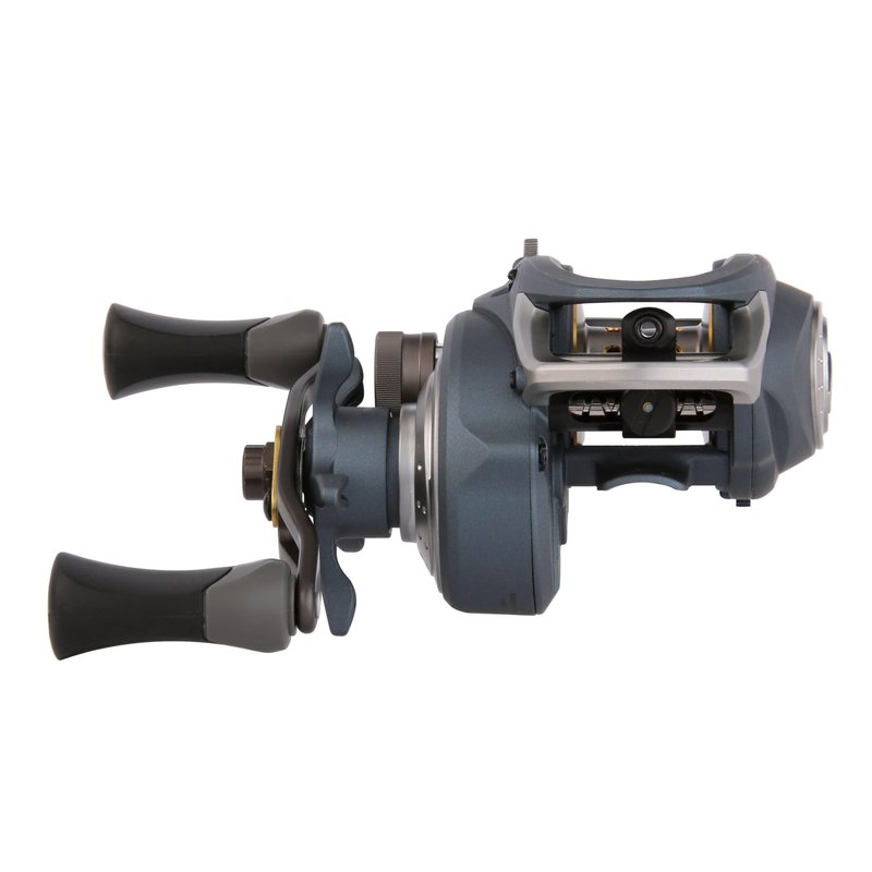 Pflueger President Baitcast Low Profile Reel, Freshwater Fishing Reel, Right Handle Position, Graphite Construction, Multi Disc Star Drag System