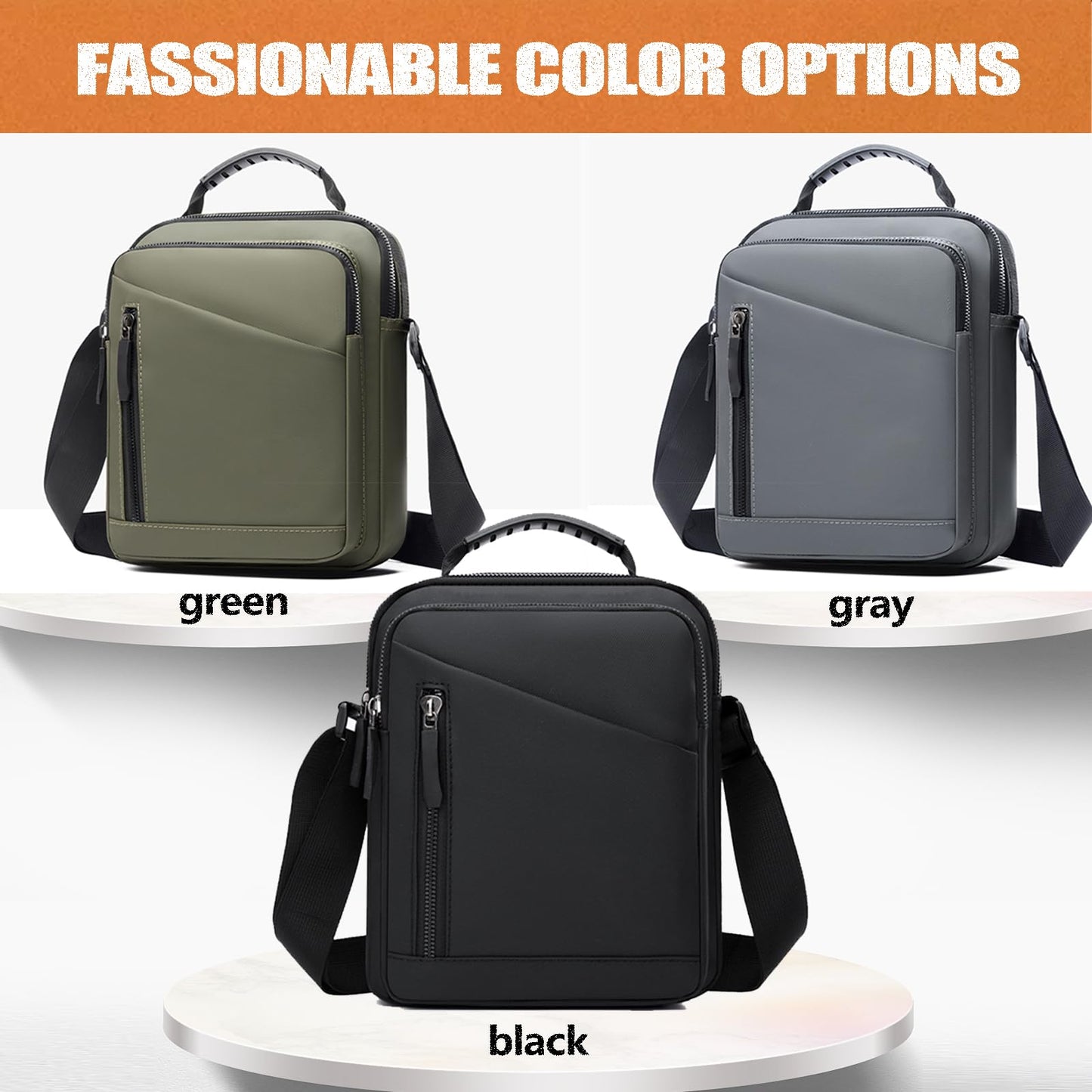 AKABIKE Discus Carrier Bag, Track and Field Discus Bag with Adjustable Strap, 2 Large Pockets, Discus Pouch, Discus Equipment Athletics Accessories (Black)