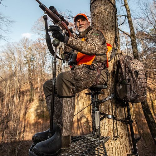 PRIMOS Hunting Trigger Stick Gen3 - Shooting Stick with Adjustable Height, Lightweight Design, and Quick-Detach Yoke for Hunting, Shooting, and Photography (35"-65", Monopod)