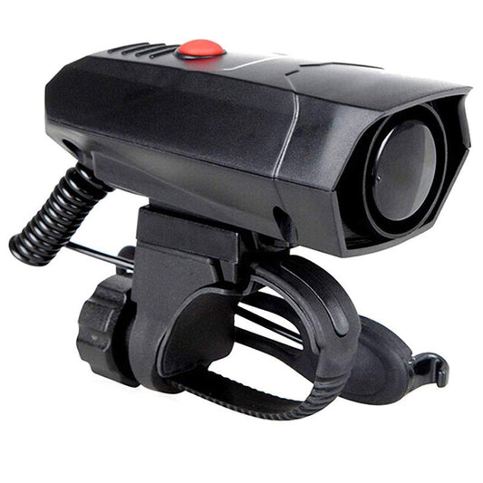 120dB Bike Horn Alarm - 5 Sound Modes, Loud Electric Bicycle Bell for Kids/Adults, Universal Handlebar Mount