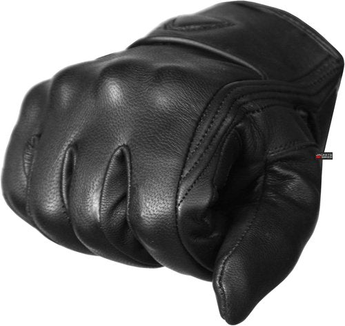 Jackets 4 Bikes Motorcycle Gloves - Premium Leather, Touch Screen, Non-Slip Biker Protector | Men’s Size