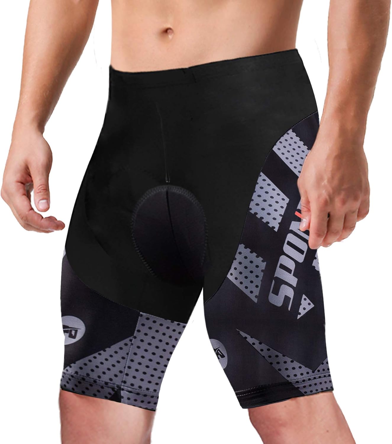 Sponeed Men's Cycling Shorts - Padded Spandex Tights for Ultimate Comfort | Perfect for Biking