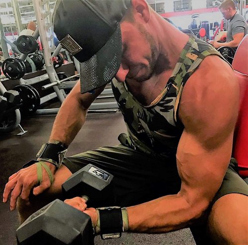 Gripad 12" x 3" Weight Lifting Support Wrist Wraps, Strong Wrist Wraps, 2 Thumb Loops – Great for Weightlifting, Powerlifting, Bodybuilding, Strength & Cross-Training. (Camouflage)