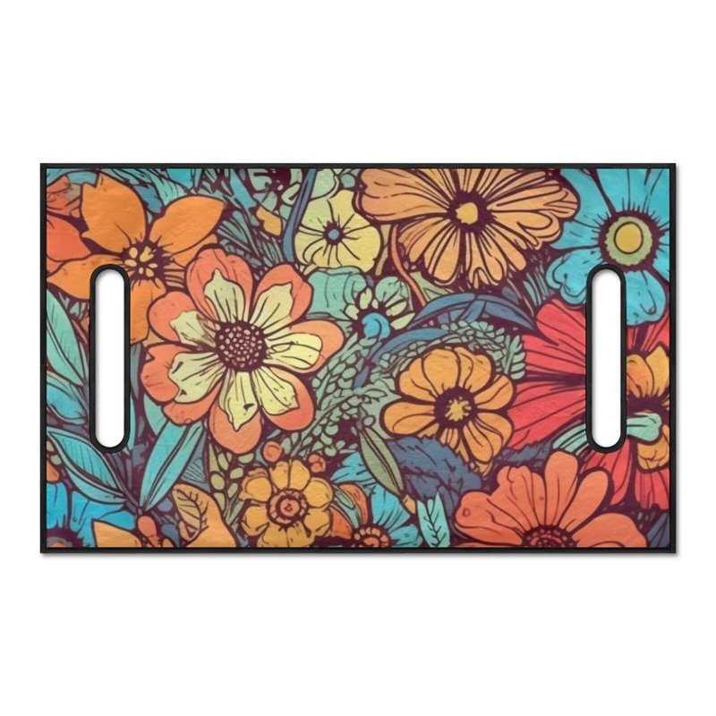 TODIYADDU Colorful Hawaiian Flower Summer Golf Cart Seat Towel Blanket Covers for 2-Person Washable Universal Golf Cart Seat Covers Fit for Golf Carts Bus with Unique Patterns Gifts