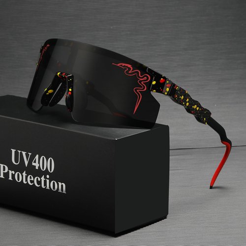 GEUSSKISR Youth Sunglasses UV400 Boys Girls Kids Outdoor Men Women Cycling Baseball Softball Sun Glasses Sport Goggles-DY1