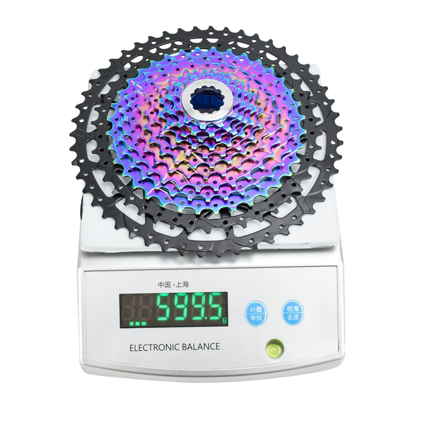 VG SPORTS 8/9/10/11/12 Speed Ultra-Light Bike Cassette for Mountain Bike 11-40T/11-42T/11-46T/11-50T/11-52T MTB Cassette Lightweight Aluminum Bracket Cassette