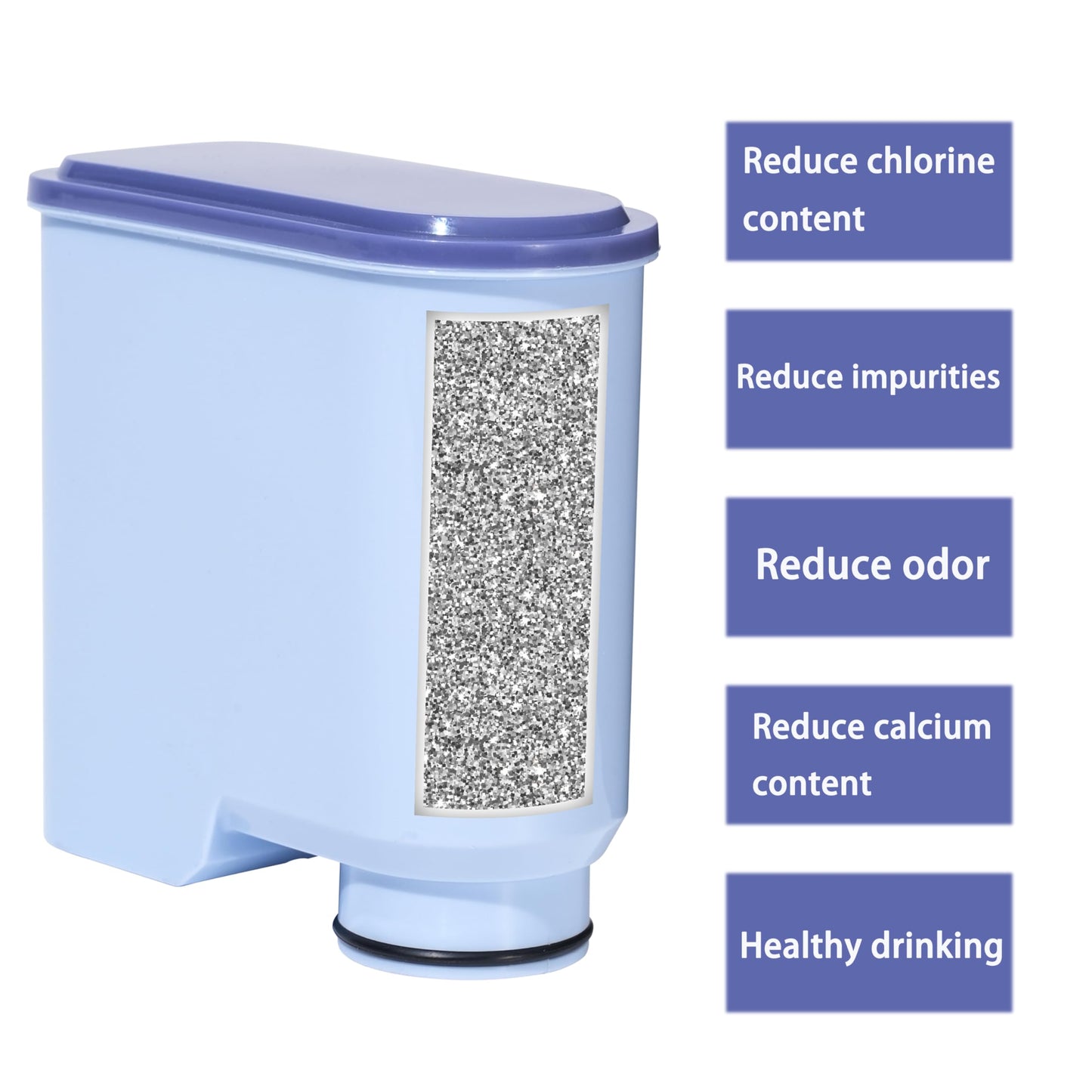 Water Filter for Philips Aqua-Clean Latte-Go 3200, 5400, 4300, 1200 Series Coffee Machine Automatic Espresso (2Pack)