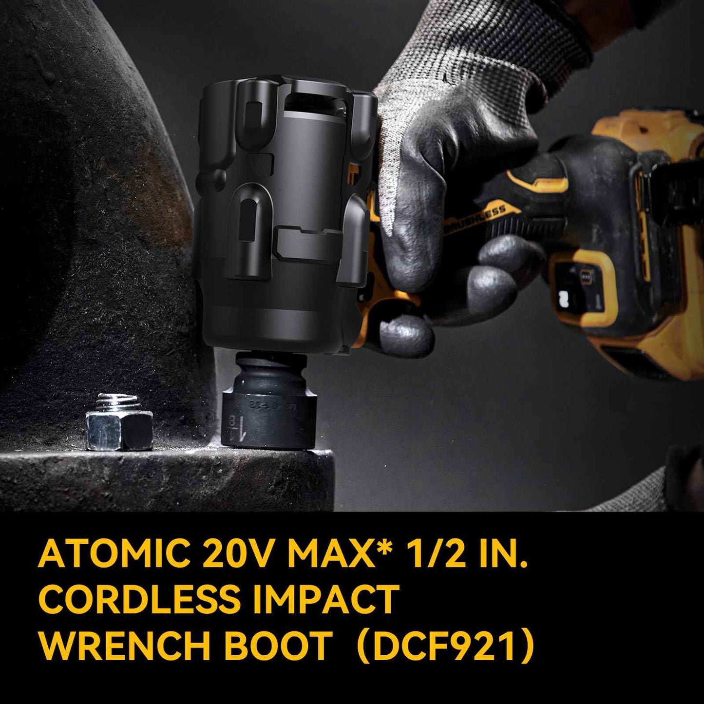 ISDOHS Protective Rubber Boot for DCF921 DCF922 DCF923