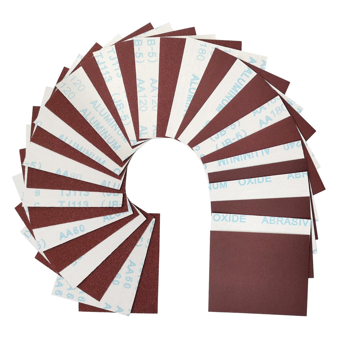 Sandpaper Assorted Grit 4.5 x 5.5 Inch, Wet Dry Sand Paper, Abrasive Sanding Sheets for Wood,Metal Sanding,Automotive,Polishing (Assorted-30pcs)