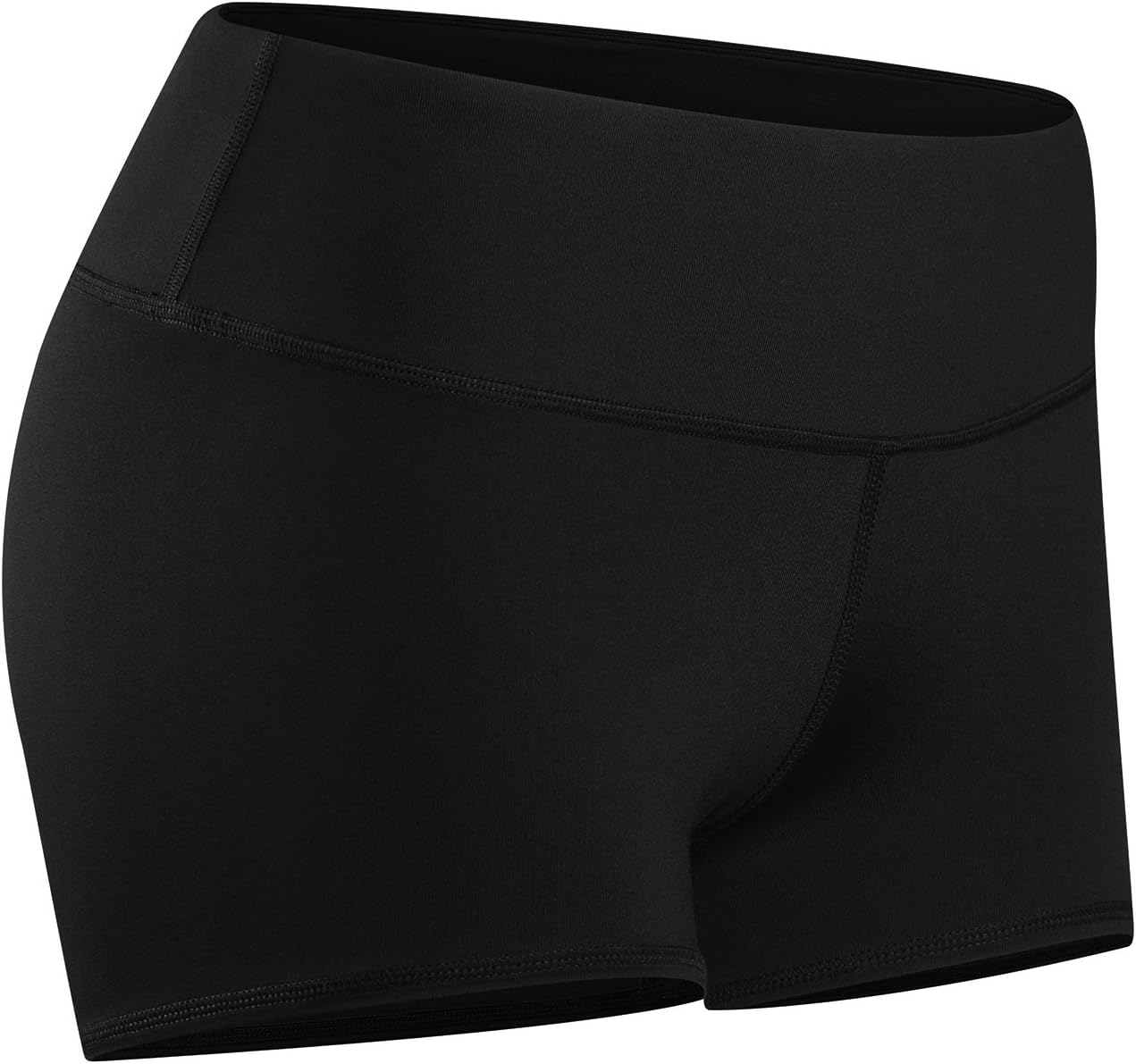 Tough Mode Women's 3" Compression Workout Shorts - Athletic Volleyball & Running Gear