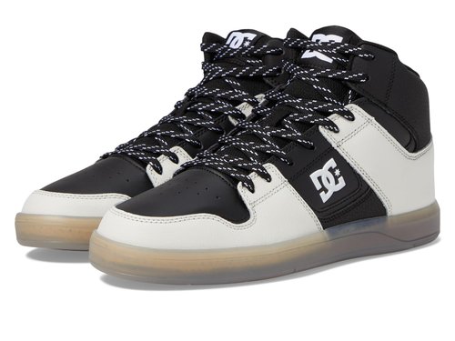 DC Cure Casual High-Top Skate Shoes Sneakers Black/Cream 7 D (M)