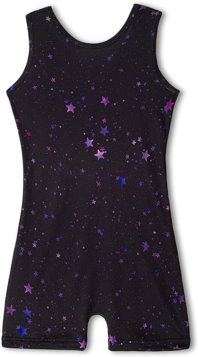 Skiennix Girls' Gymnastics Leotard - Stylish Biketard for Toddlers & Kids | Multiple Colors Available