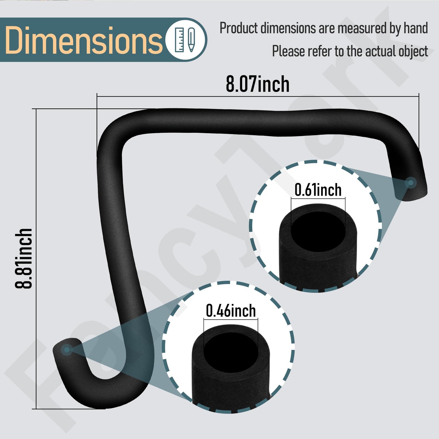 8317926 WP8317926 Washer Tub Fill Nozzle Hose for Whirlpool Washing Machine AP6012736, 8317926, 8317974, PS11745951 - Washer Hose Water Inlet Replacement
