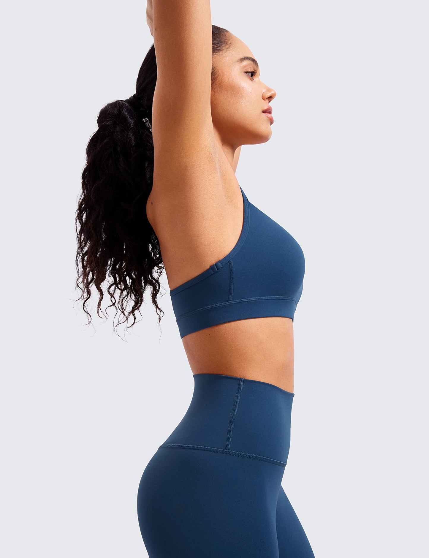 CRZ YOGA Butterluxe Y Back Sports Bras French Navy X-Small