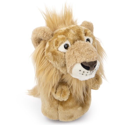 Barudan Golf Animal Golf Head Covers, Men's Golf Gear, Driver Head Cover, 1 Wood, Fits Up to 460cc, Premium Pu Leather, White and Brown, Patriotic