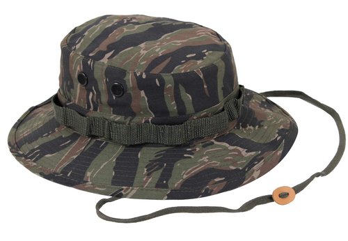 Rothco Boonie Hat - Ultimate Sun Defense for Outdoor Adventures – Tiger Stripe Camo – 7 1/4