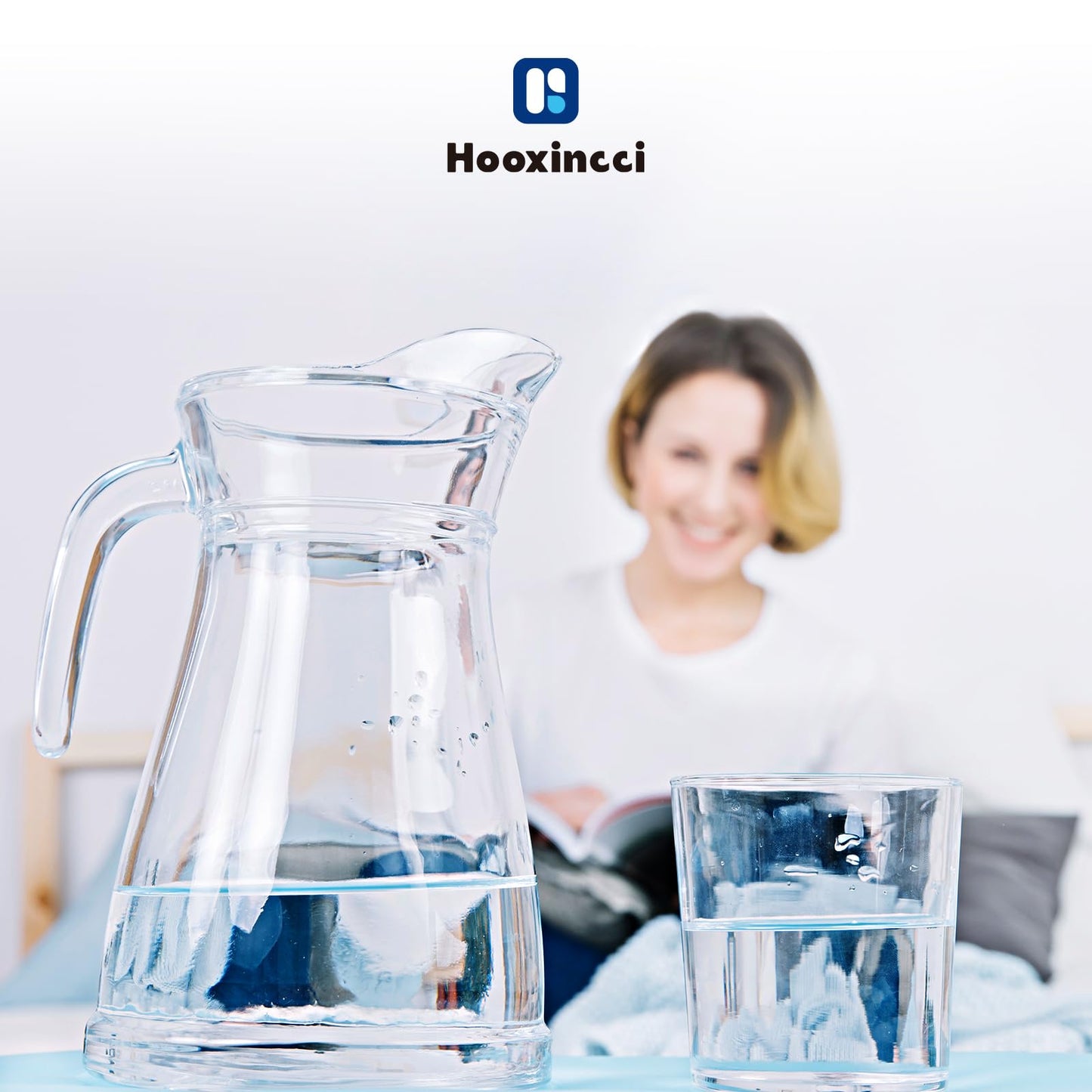 Hooxincci W10295370A Water Filter Replacement for EDR1RXD1,Filter 1,WHR1RXD1,P4RFWB,46-9081,46-9930,2 in 1,1Pack