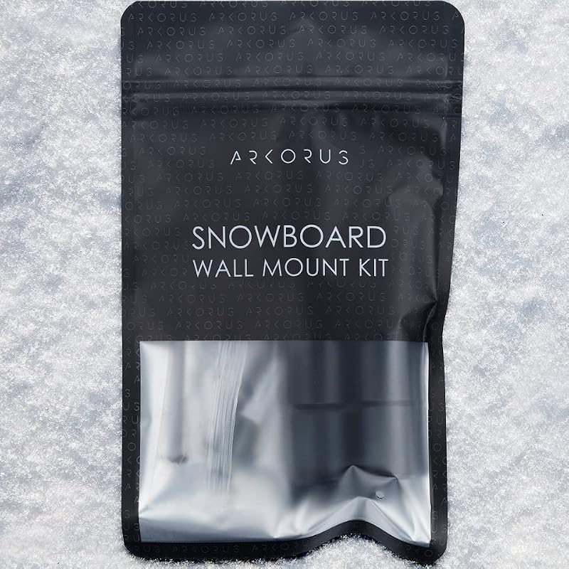 Snowboard Wall Mount Storage - Floating Rack for 2 Boards