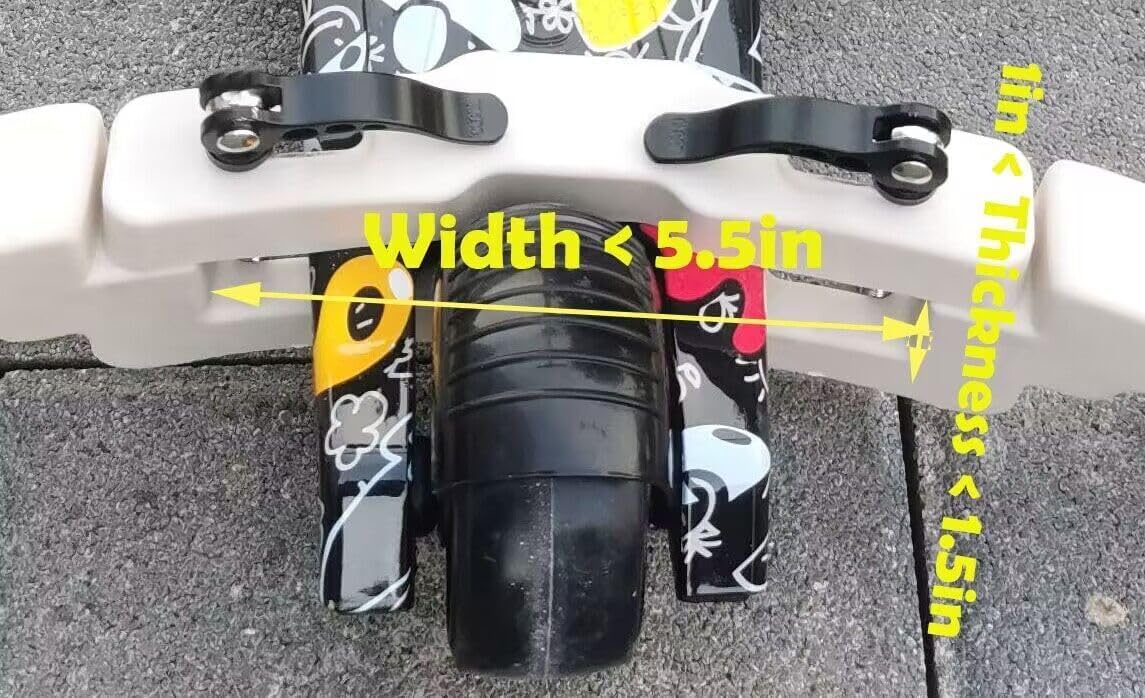 Mehome Universal Training Wheels for Kids Scooter, Electric Scooter Training Wheels