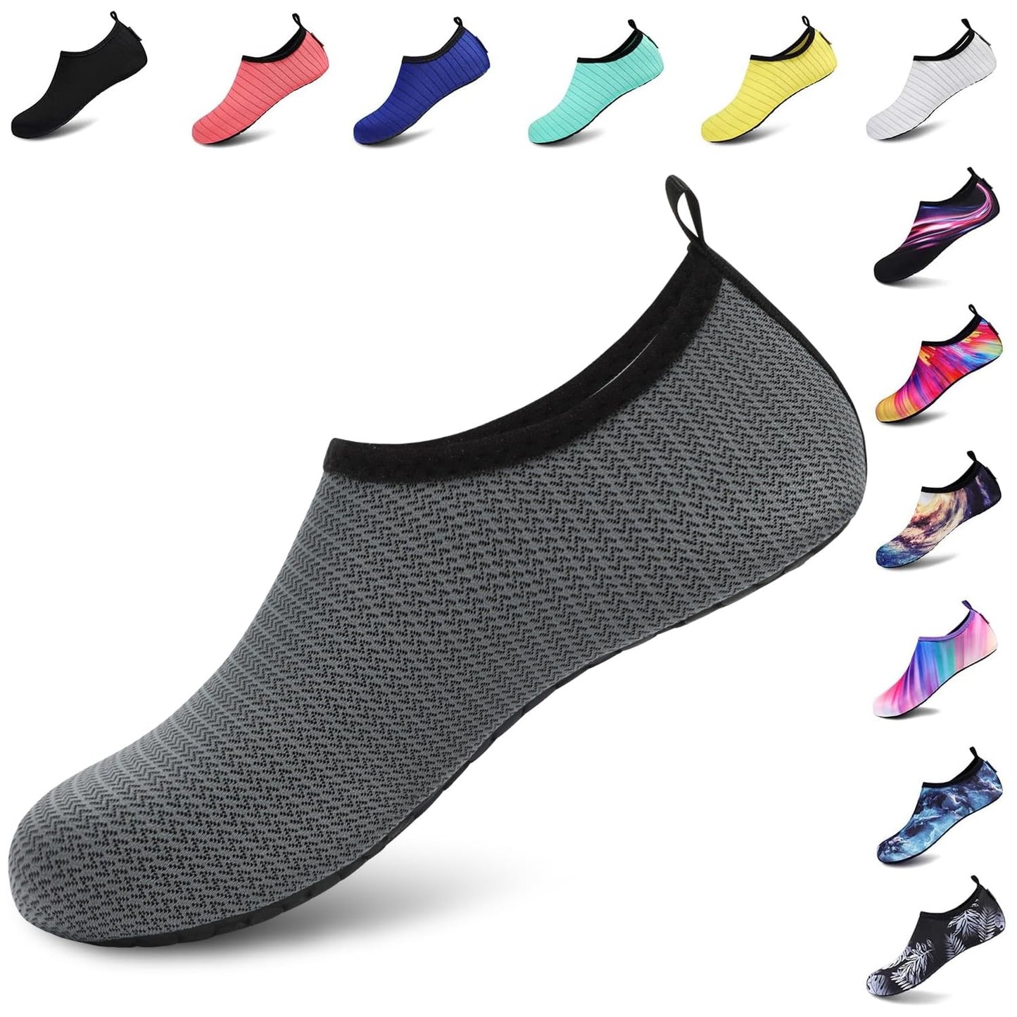 VIFUUR Water Sports Unisex Shoes Darkgrey - 7.5-8.5 W US/ 6-7 M US (38-39)