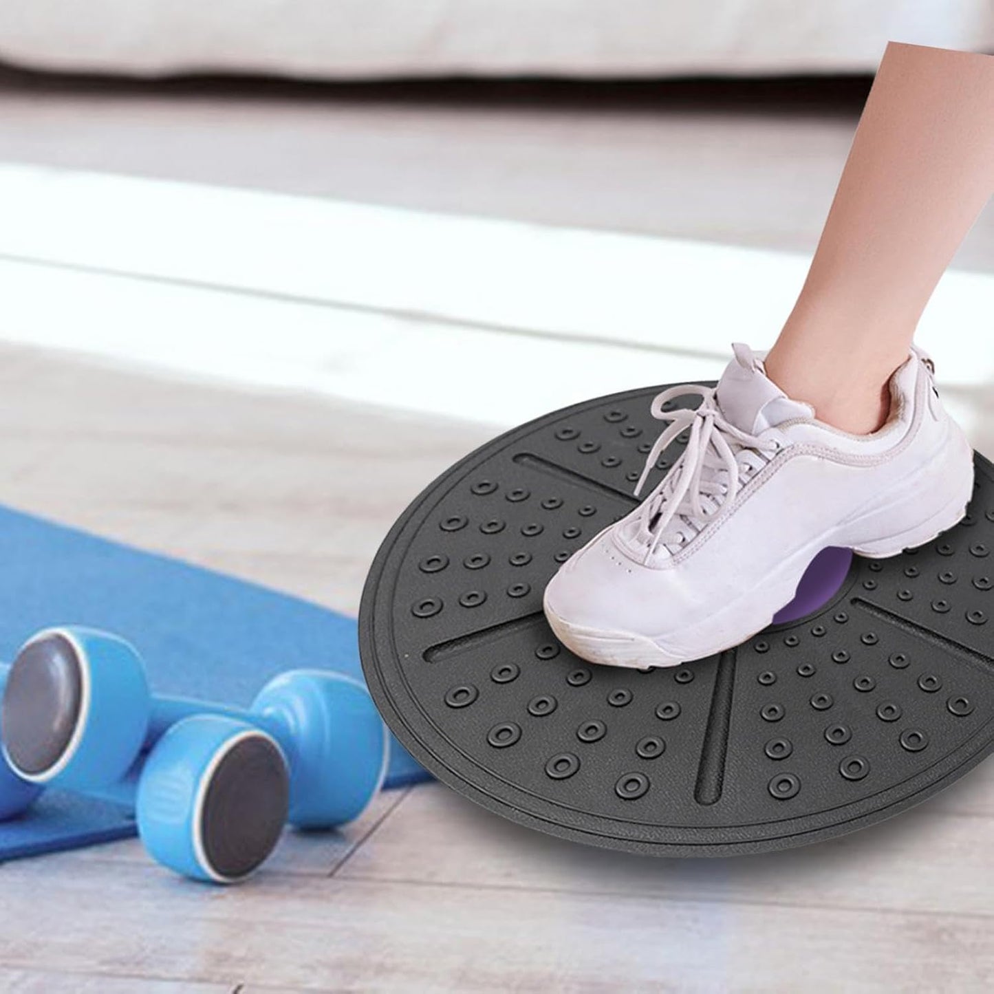 Wobble Balance Board - Core Stability Trainer for Home Gym | Enhance Balance & Strength
