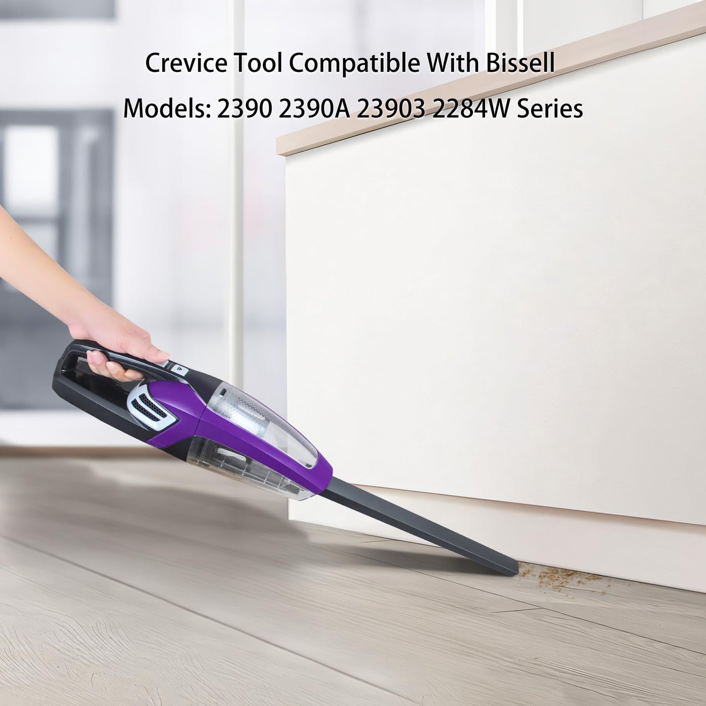 CPAI Crevice Tool Compatible with Bissell 2390 2390A 2284W 23903 Pet Hair Eraser Lithium Ion Cordless Hand Vacuum