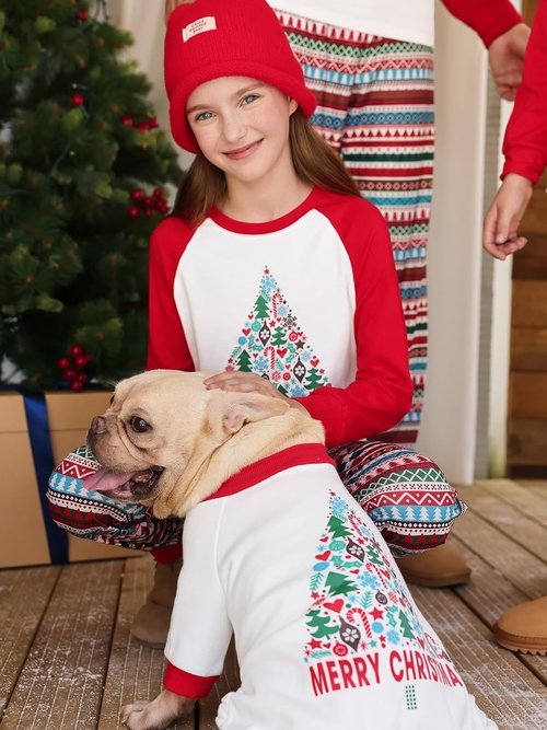 Haloumoning Family Christmas Pajamas - Matching Holiday Sleepwear Sets for Cozy Celebrations